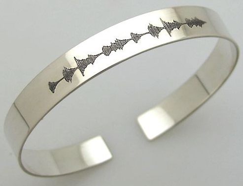 Sound Wave armbånd