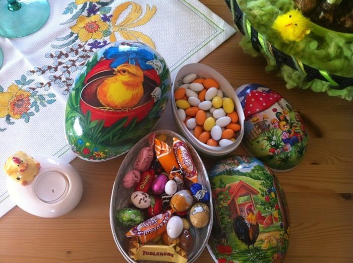 tyypillisiä pääsiäismunia Ruotsissa