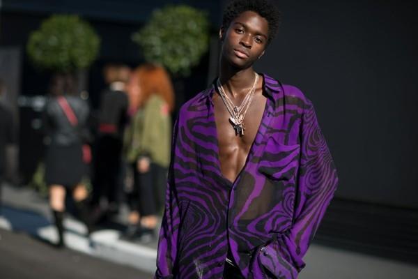 ultra violetti miesten muoti gucci -kokoelma pantone väri 2018