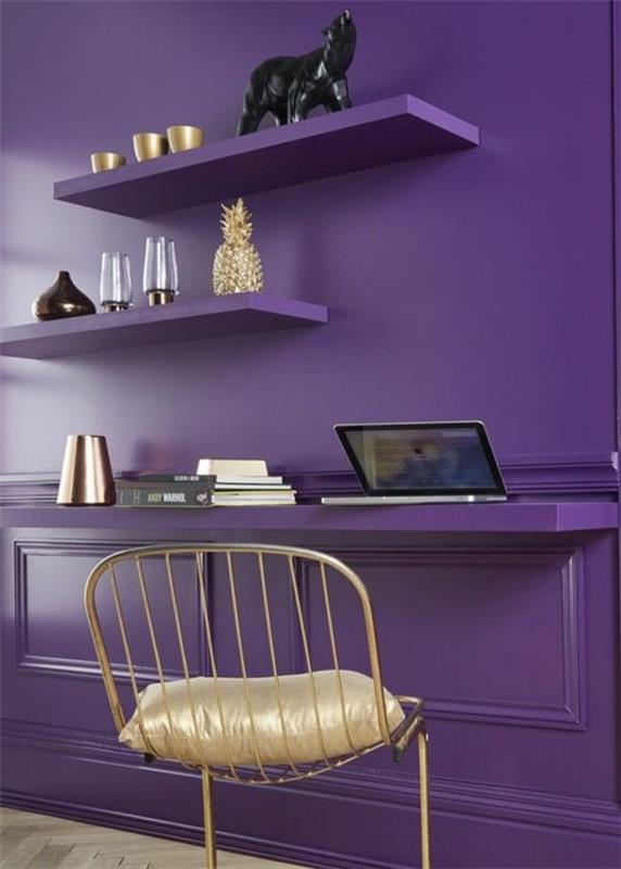 vuoden ultravioletti seinämaali pantone väri