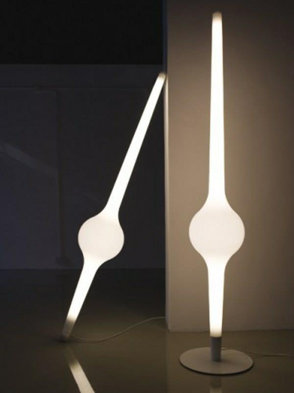 epätavallinen muoto lattiavalaisin idea sticklight epäsuora
