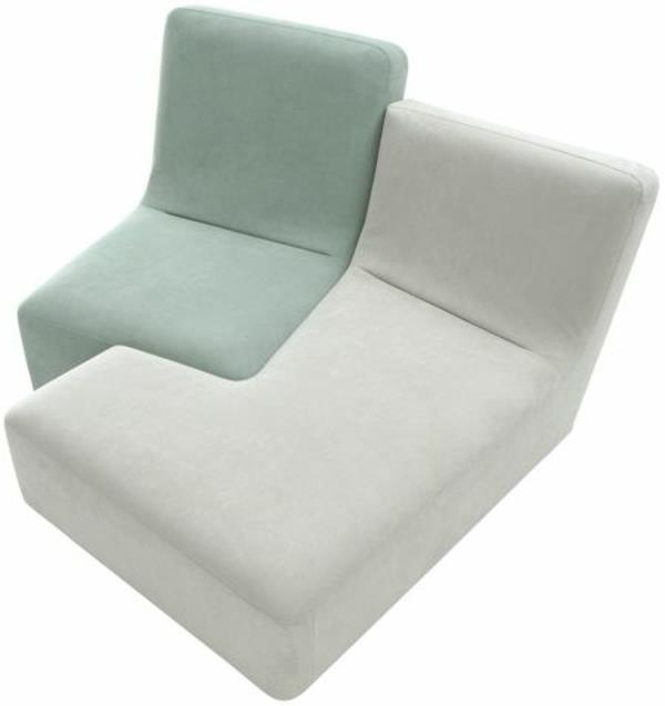 huonekalut pitkäkestoinen sohva kaksisävyinen