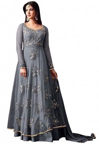 Fűzetlen háló Salwar Kameez