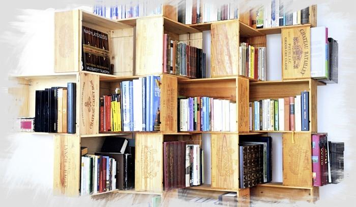 ideoiden kierrättäminen huonekalut viinilaatikoista deco ideoita eläviä ideoita50