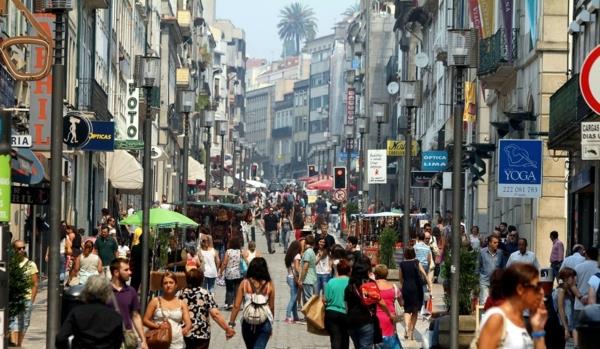lomakohteet Eurooppa porto rua da assuncao