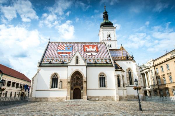 lomakohteet Eurooppa zagreb sant mark kirkko
