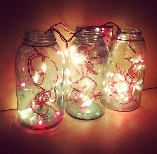 Valentine's Light Jar