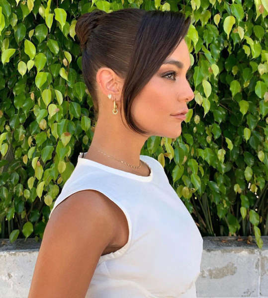 Vanessa Hudgens High Bun