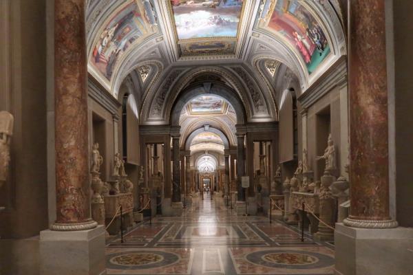 Vatikaanin museot Rooman virtuaalikierroksilla