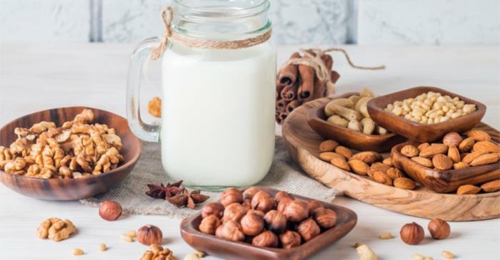 vegaanimaito tekee pähkinämaidosta terveellistä