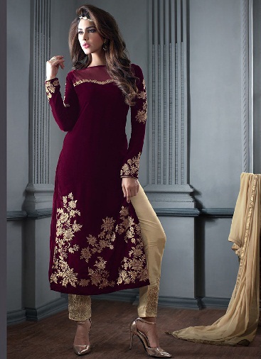 Ædrufløjl Salwar Kameez