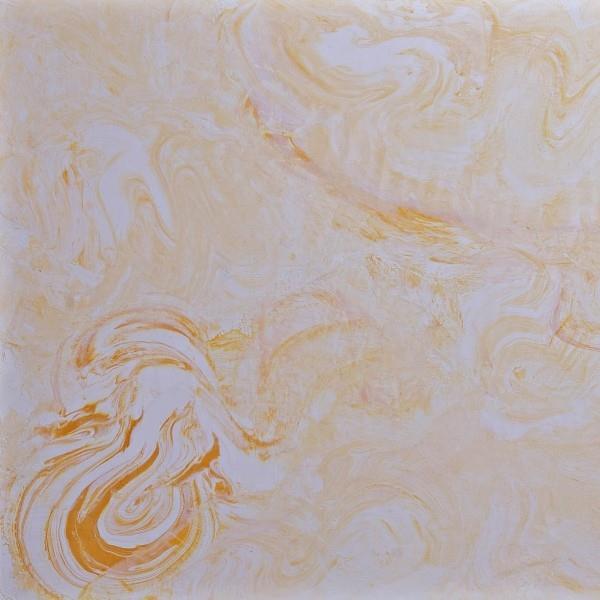 Venetsialainen kipsi - värit - oranssi ja keltainen