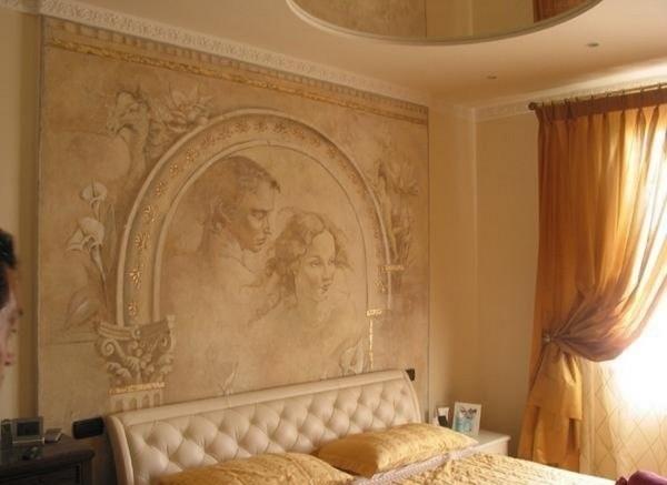Venetsialainen kipsi Stucco Veneziano - Kaksi suurta ihmistä