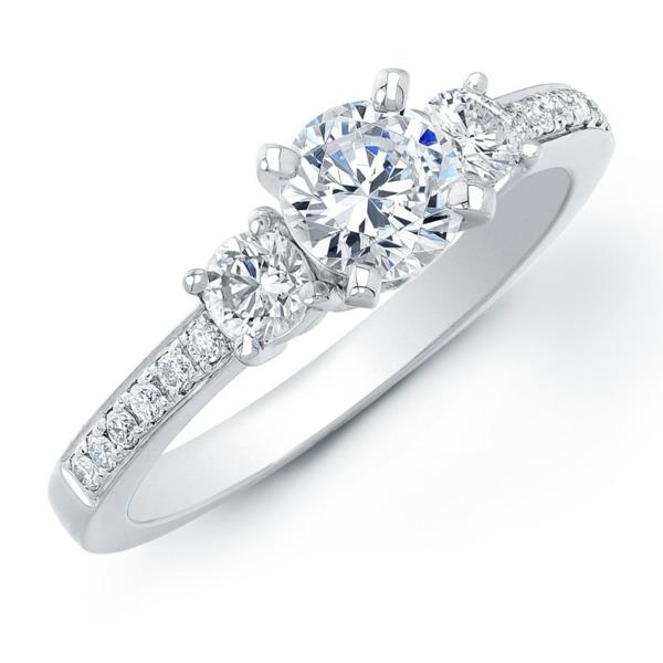 kihlasormukset hopea avioliitto ehdotus sormus ideoita timanttisormus kihloihin