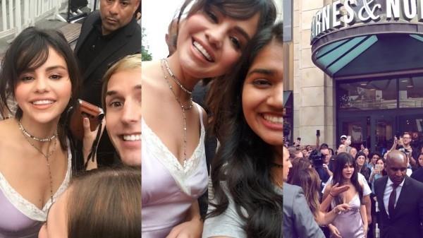 monia kuvia fanien kanssa selena gomez