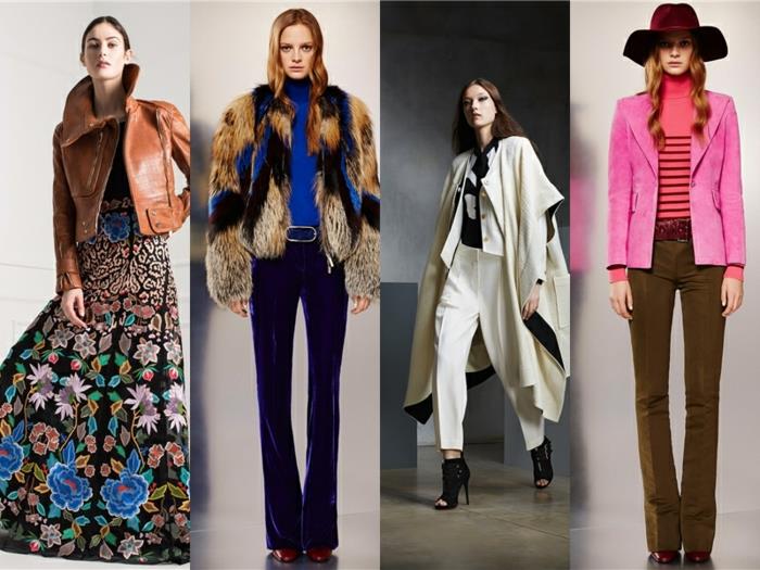 vintage -mekot syksy naisten vaatteet 2015 muodin trendit