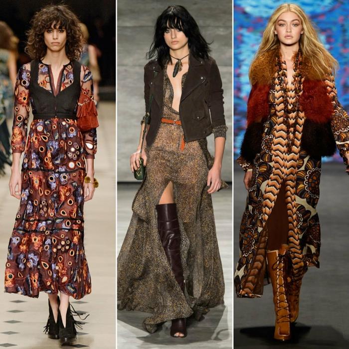 vintage -mekot syksy naisten muoti 2015 talvimuoti uudet trendit