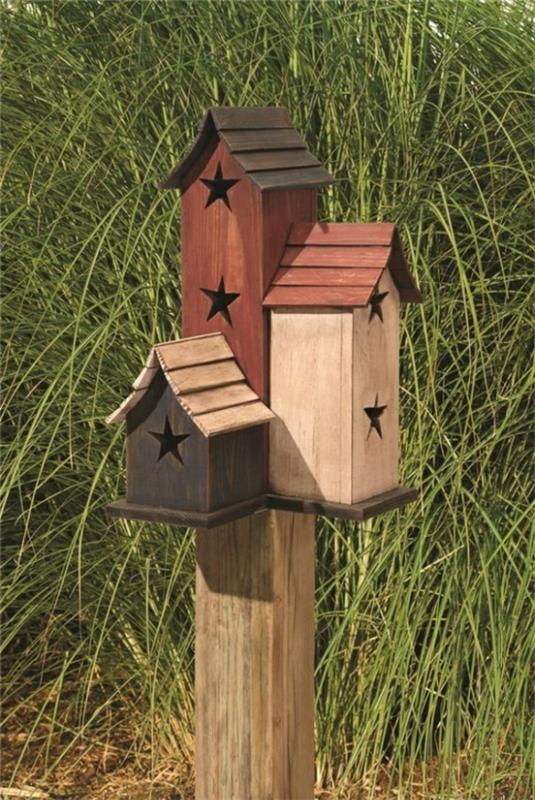 rakentaa oma birdhouse puu ympäristöystävällinen rento