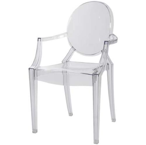 täysin kirkkaat huonekalumallit läpinäkyvä louis-tuoli