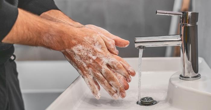 suojaa koronavirusta vastaan ​​pese kädet huolellisesti ja huolehdi hyvästä käsihygieniasta