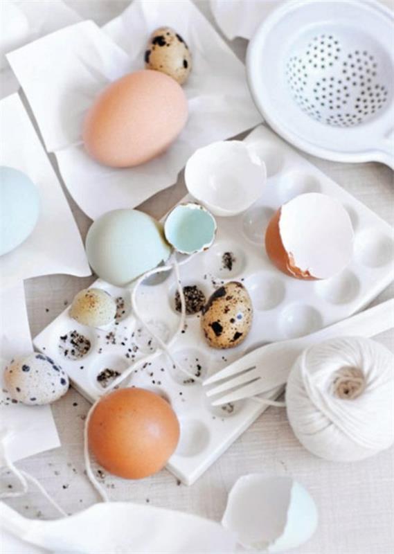 viiriäisen munien koristusehdotus tee oma ideasi