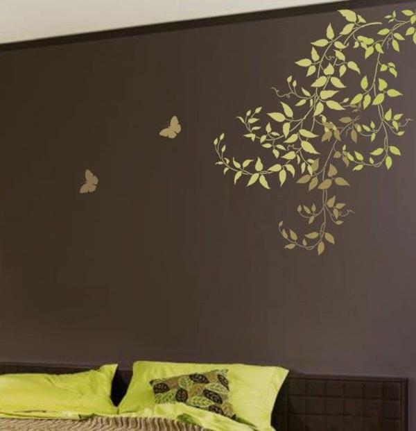 seinäkoriste metsä inspiraatio makuuhuone tyyny