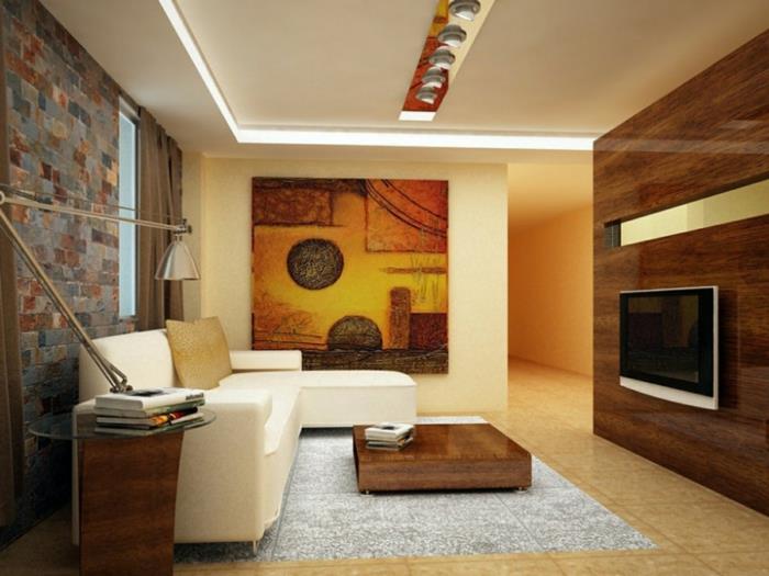 seinän suunnittelu seinäsuunnittelu seinän väri väri suunnittelu olohuone sekoitus tyylejä