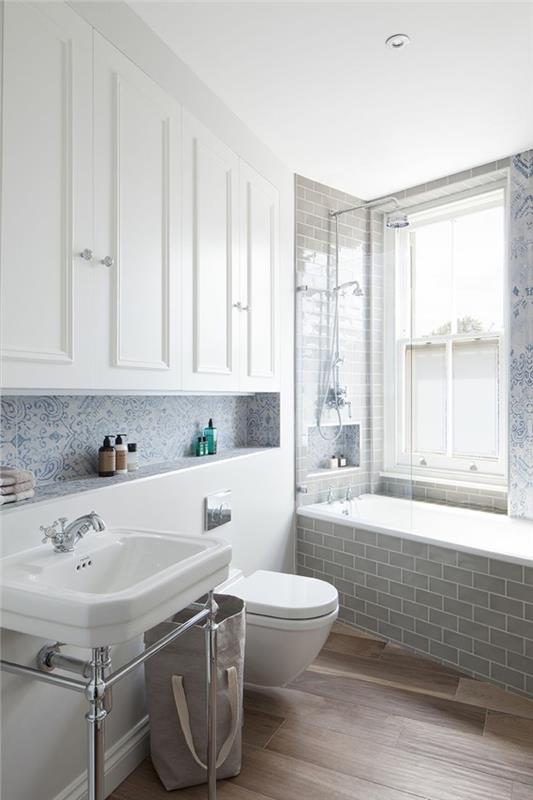 seinän suunnittelu kylpyhuone kylpyhuone laatat metro laatat kylpyamme laatta kuvio