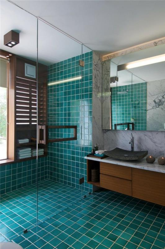 seinän suunnittelu kylpyhuone laatat vihreä kylpyhuone ideoita pieni kylpyhuone