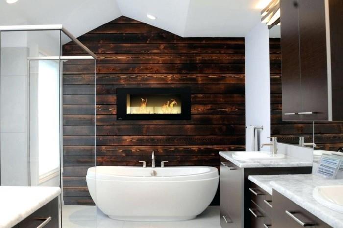seinän suunnitteluideat kylpyhuoneen suunnitteluideat puu