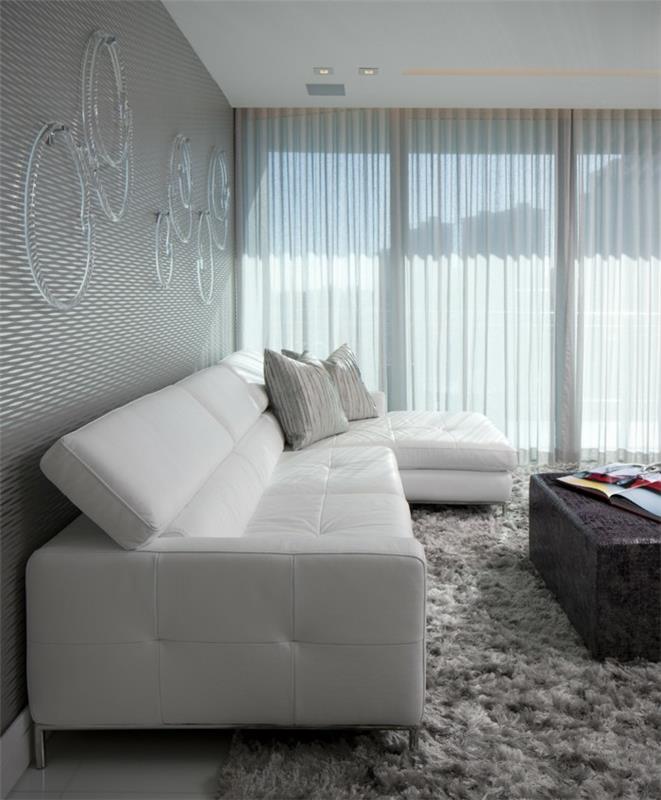 seinän suunnitteluideoita kotiideoita olohuone tyylikäs seinäsuunnittelu mukava sohva