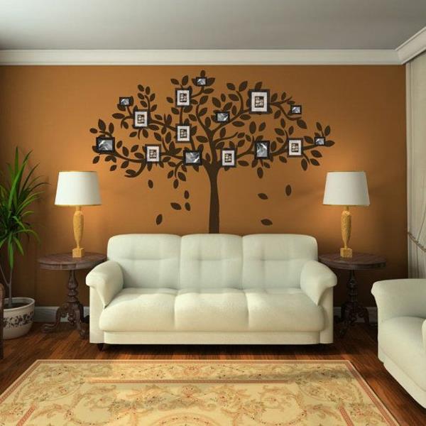 seinä tarra sukupuu kuvat alkuperäinen elävä idea