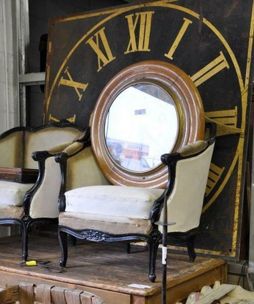 seinäkello deco idea klassinen antiikki peili barokki huonekalut