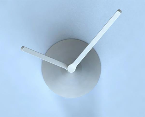 seinäkello minimalistinen alumiini