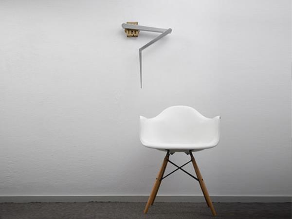 seinäkello design modernistinen alumiinikello kädet
