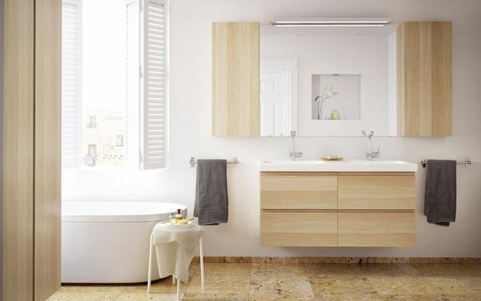 turhamaisuus maalaismainen kylpyhuone ideoita ikea huonekalut