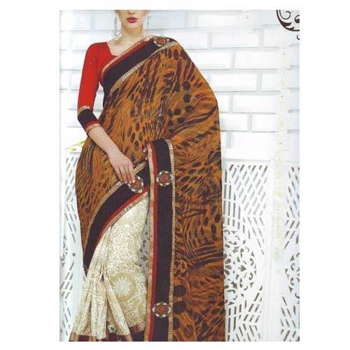 Oki pamut Kanchi Saree