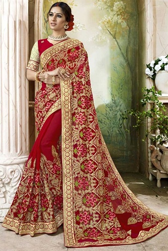 Fancy Sarees til bryllup