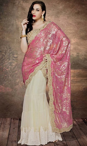 Bryllup Lehenga Sarees