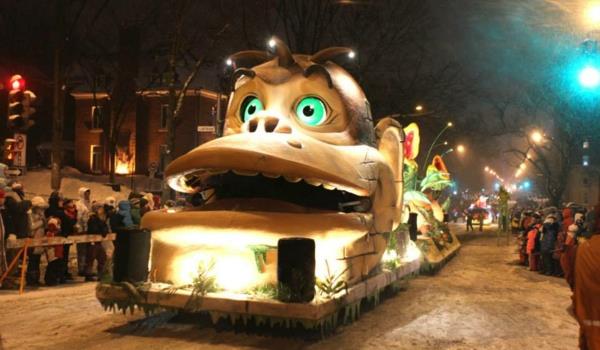 weiberfastnacht yöllä quebecin karnevaalista