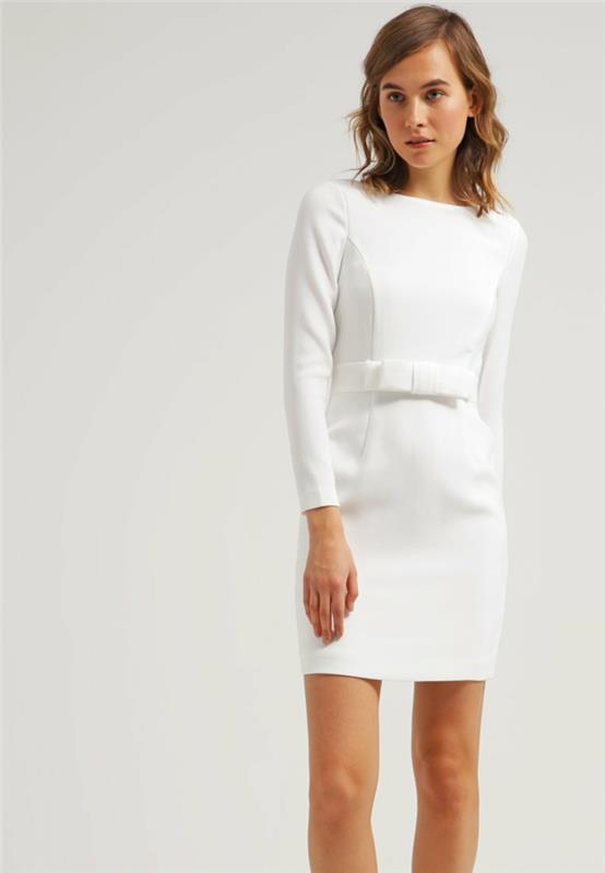 valkoiset vaatteet valkoinen mekko zalando naisten muoti 80 -luku