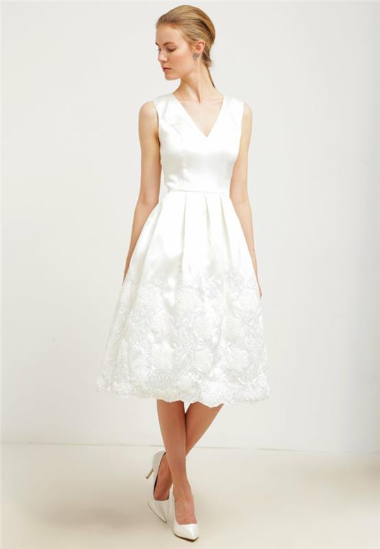 valkoiset vaatteet valkoinen mekko zalando hyvät muoti juhlava