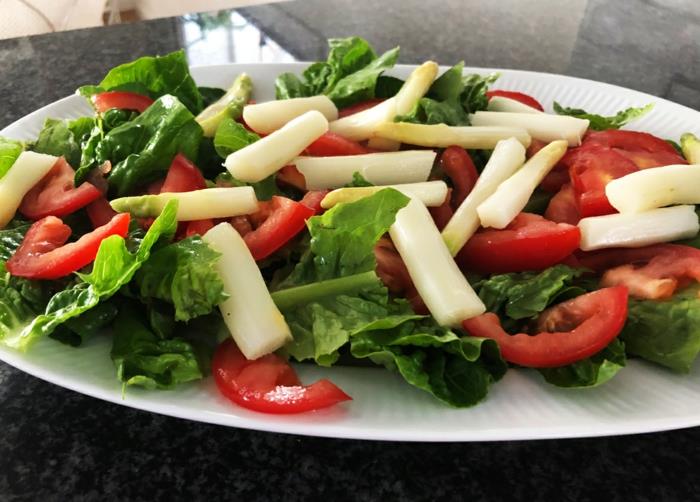 valkoisen parsan reseptit salaatti