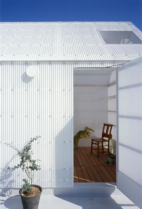 valkoinen läpinäkyvä talo aasia design tuoli