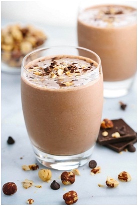 Chokoladehasselnødder Shake