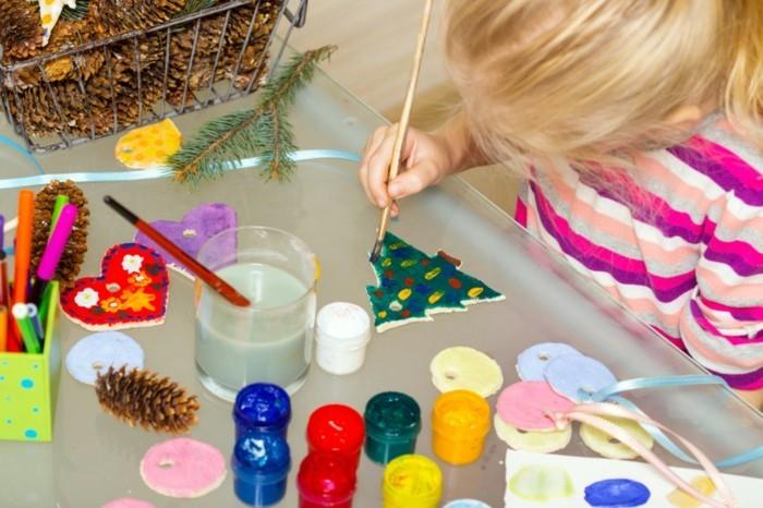 joulukäsityöt lasten kanssa perusmuotoiset diy -ideat