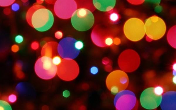 Jouluvalot epätarkkoja kynttilöitä LED värikäs