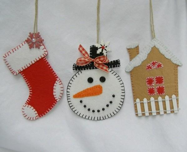 tinker joulukoristeet itse lumiukko joulu sukat joulukuusi koristeet