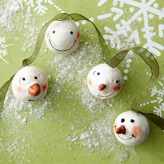 joulukoristeet tinker lumiukko kasvot garland