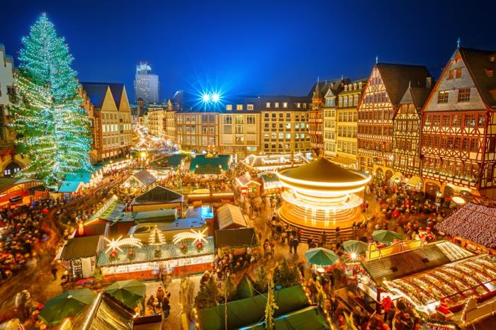 joulumarkkinat frankfurtr joulukoristeet kauniit joulumarkkinat makkara basaari